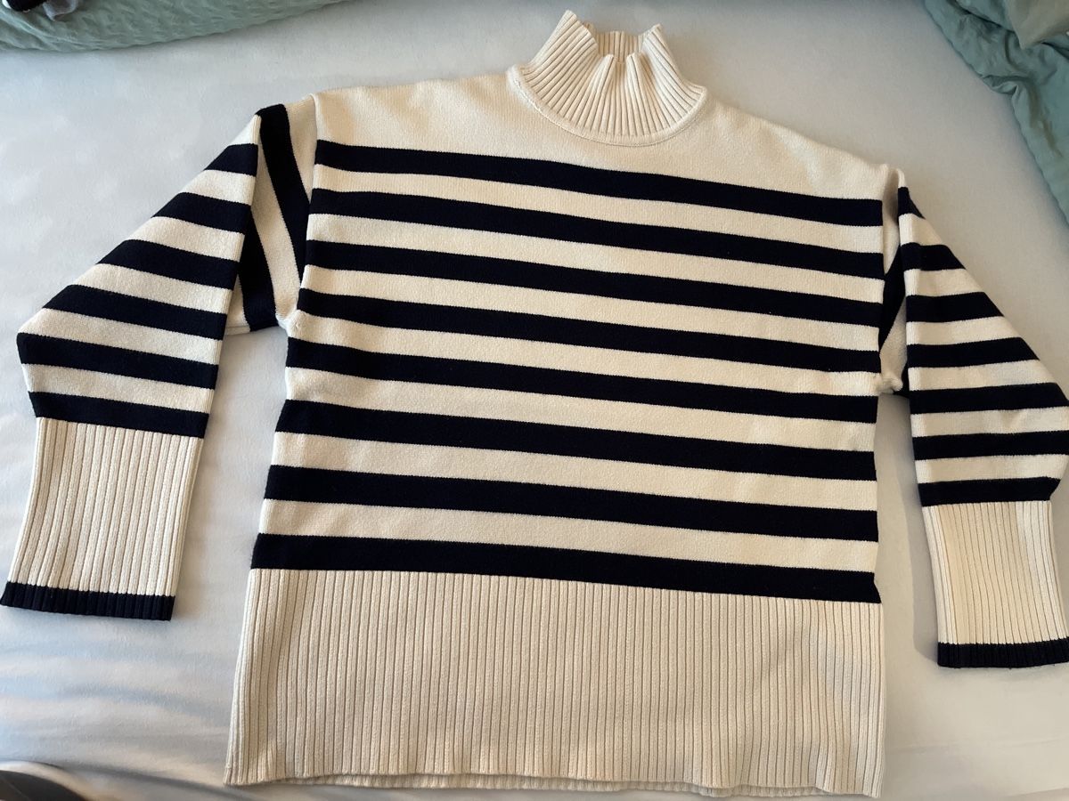 Zara Maglioni & Felpe: Elegante Strickpullover mit Streifenmuster ZARA, Grösse M – Usato da Emmenbrücke venduto da zak_5wtm 1