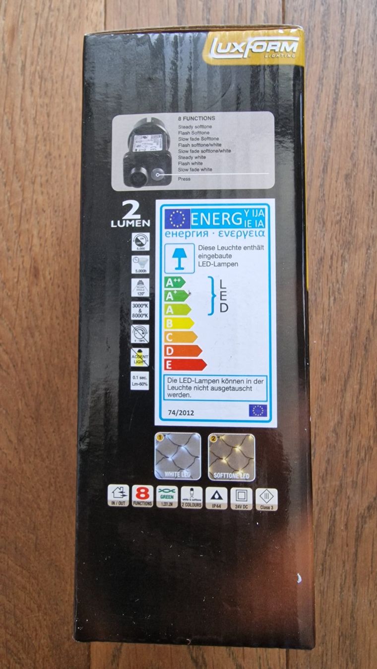 Lichterketten & Leisten: 4 x Garten Lichtervorhang – Neu und originalverpackt aus Bern von nic_k9sl 3