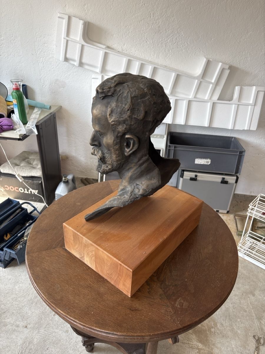 Skulpturen & Statuen: Bronzebüste – Defekt aus Riehen von Bachus18 3