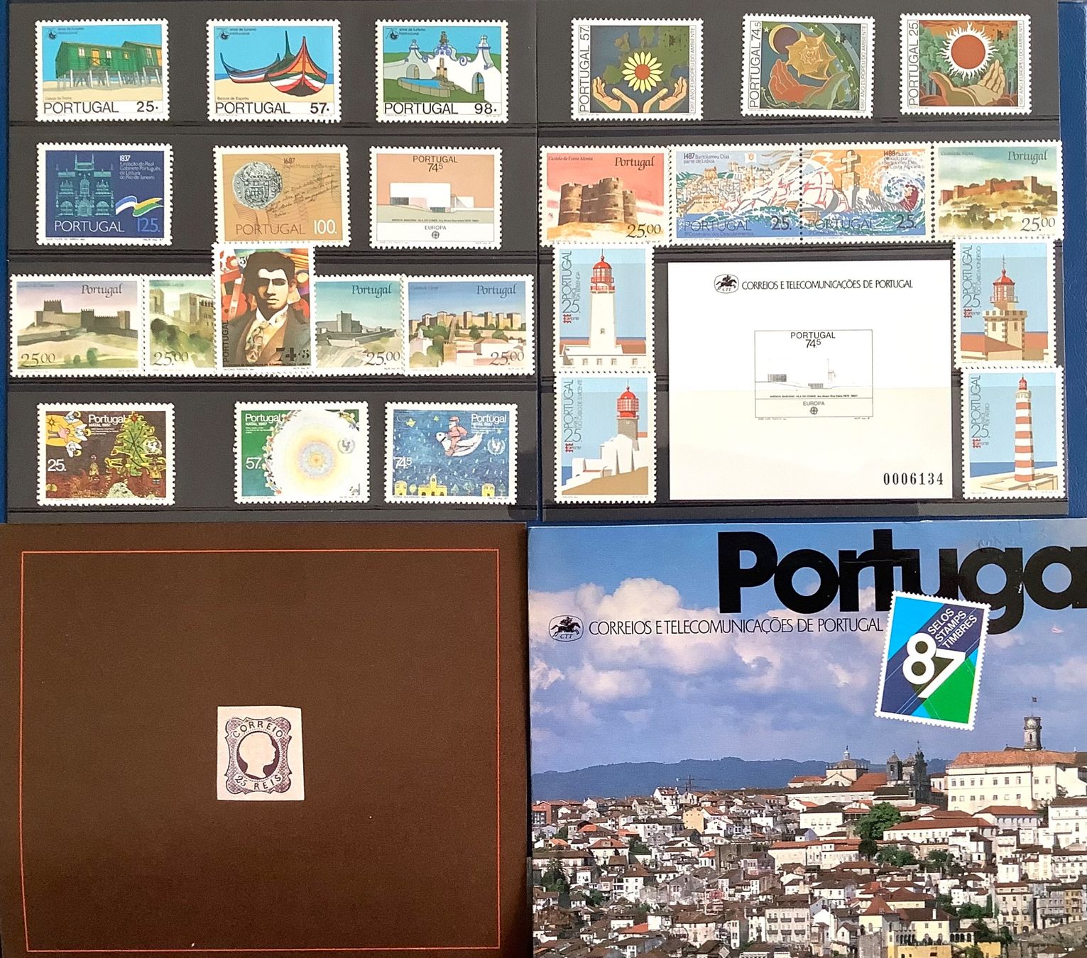 Tutti i francobolli: 1987 - Portugal ** Postfrisch – Nuovo (secondo la descrizione) da Liestal venduto da Skunk02 1