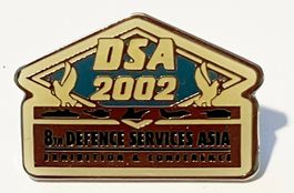 Pin DSA 2002 Defence Service Asia Exhibiton & Conference