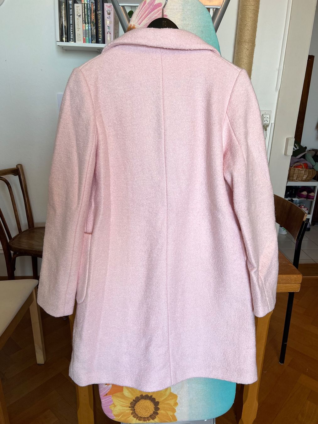 Mango Cappotti: Manteau rose pastel Mango L – Usato da Neuchâtel venduto da Thesebootsaremadeforwalking 2