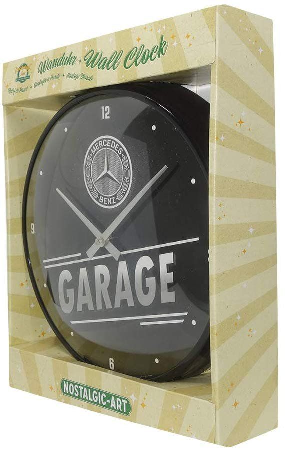 Orologi da terra & Orologi da parete: Mercedes Garage Uhr – Nuovo e nell'imballaggio originale da Menziken venduto da _Goldis_ 2