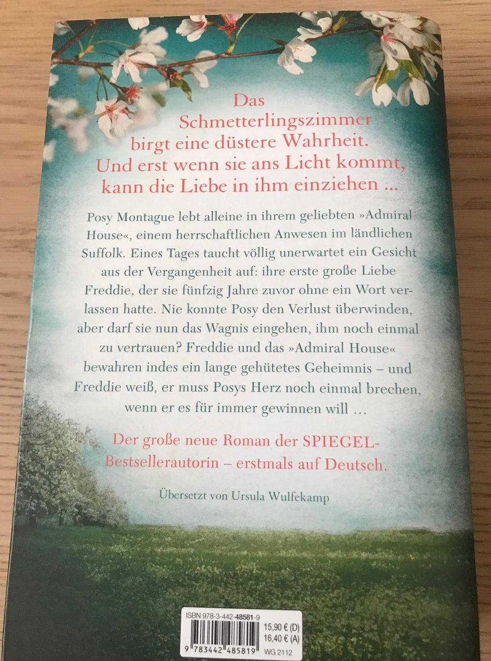 Bücher: Lucinda Riley  das     SCHMETTERLINGSZIMMER – Gebraucht aus Huttwil von Sommerhaus 1
