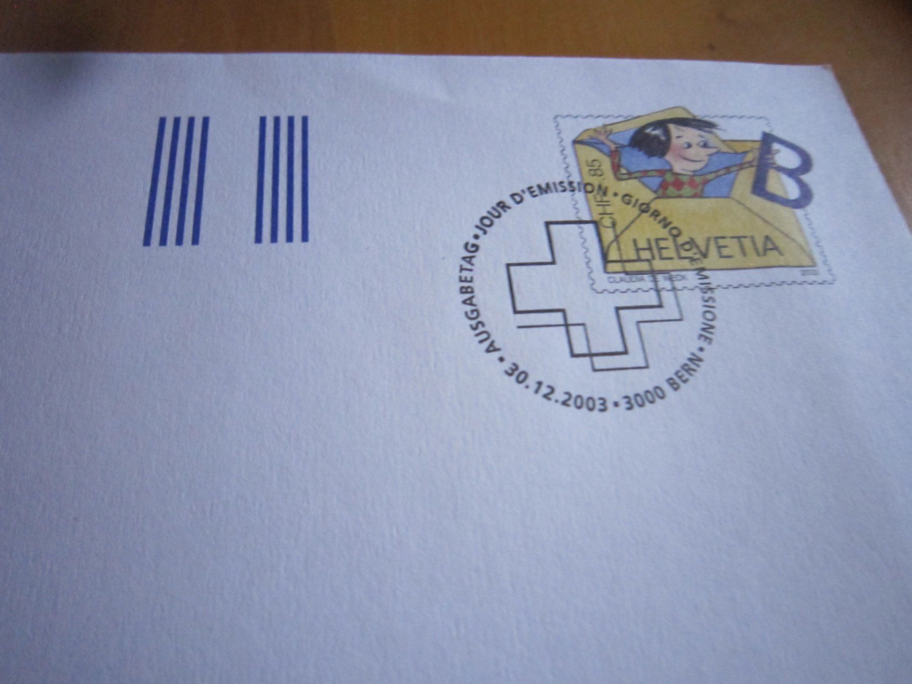 Tutti i francobolli: 2003 Vorausweertungen FDC Grossbriefe – Usato da Gordola venduto da Polentaefung 2