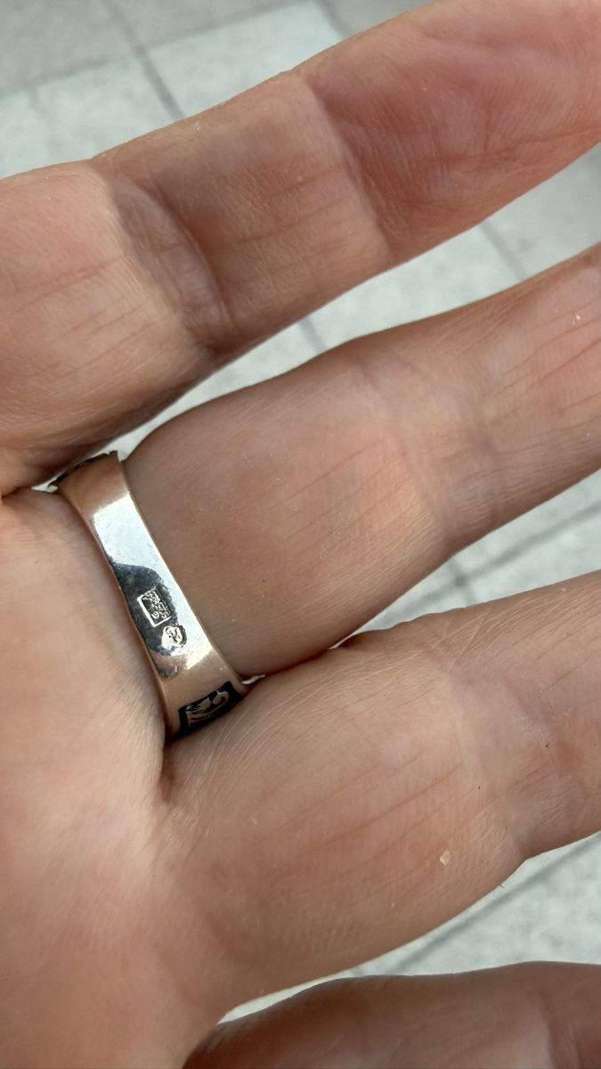 Anelli: Silberring mit schwarzer Zirkonia, Grösse 60 – Nuovo e nell'imballaggio originale da Ebikon venduto da elischka 2