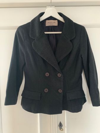 Taillierter Damen Blazer Zweireihig Gr.S, 3/4 Arm