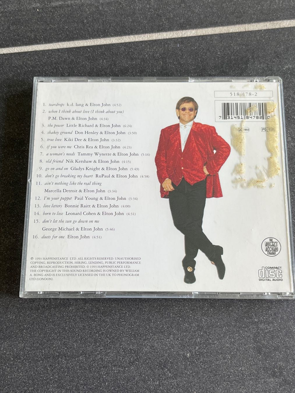 CD: CD Elton John Duets – Usato da Aarau venduto da Swifty03 1