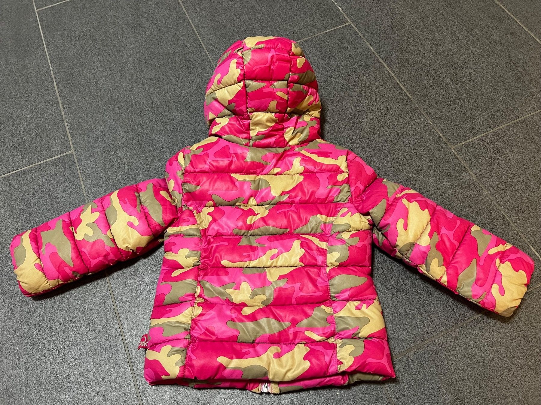 Benetton Giacche & Cappotti: Jacke, Winterjacke, Mädchen, 90, rosa, Benetton – Usato da Wilen b. Wil venduto da carpediem25 1