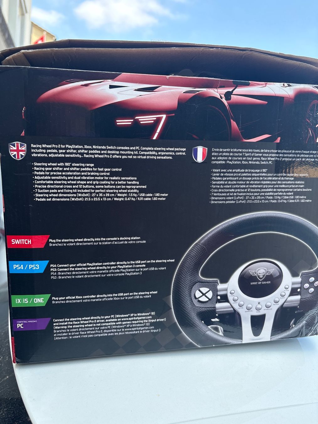 Console: Race 2 Wheel Pro Gaming – Usato da Aarwangen venduto da kah_79t5 1