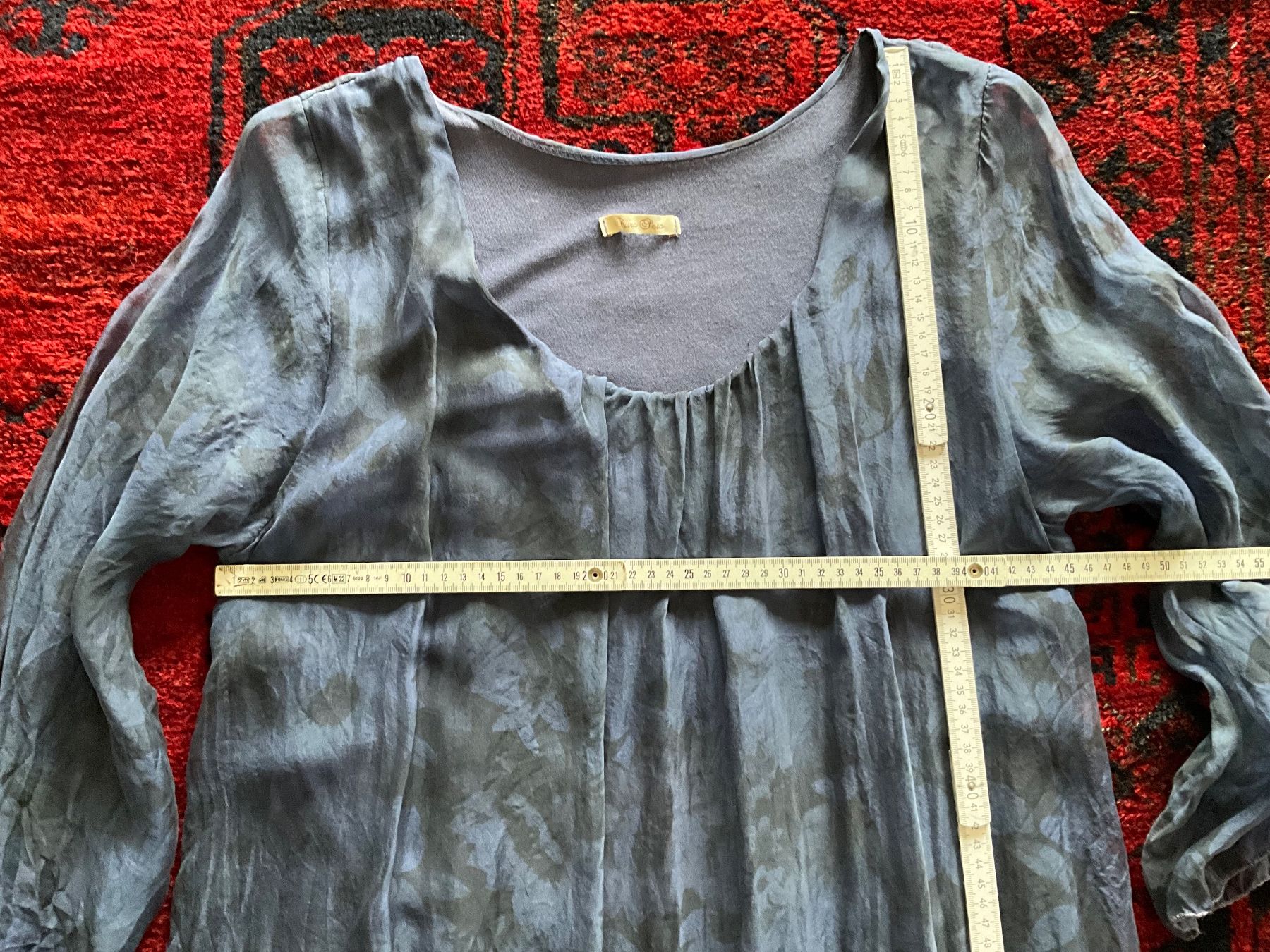 Vestiti: Kleid 100% Seide Gr. M/L – Usato da Muri b. Bern venduto da SmuriS 3