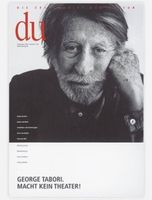 DU Magazin 719 - Georg Tabori. Macht kein Theater!