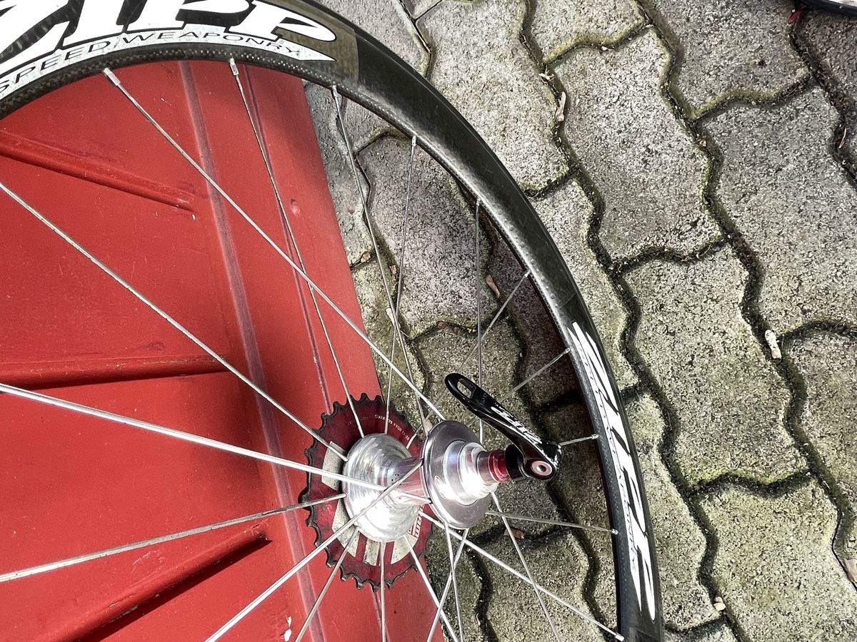 Pneumatici & Ruote complete: Zipp 404 Speed Weaponry Carbon Rim – Usato da Winterthur venduto da svi_npg6 6