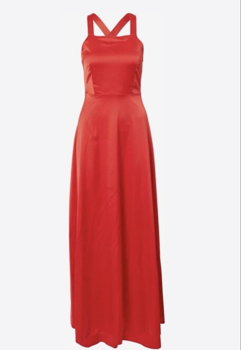 Vestiti: Rotes Maxikleid Grösse S– Nagelneu – Nuovo e nell'imballaggio originale da Sevelen venduto da nan_ps5j