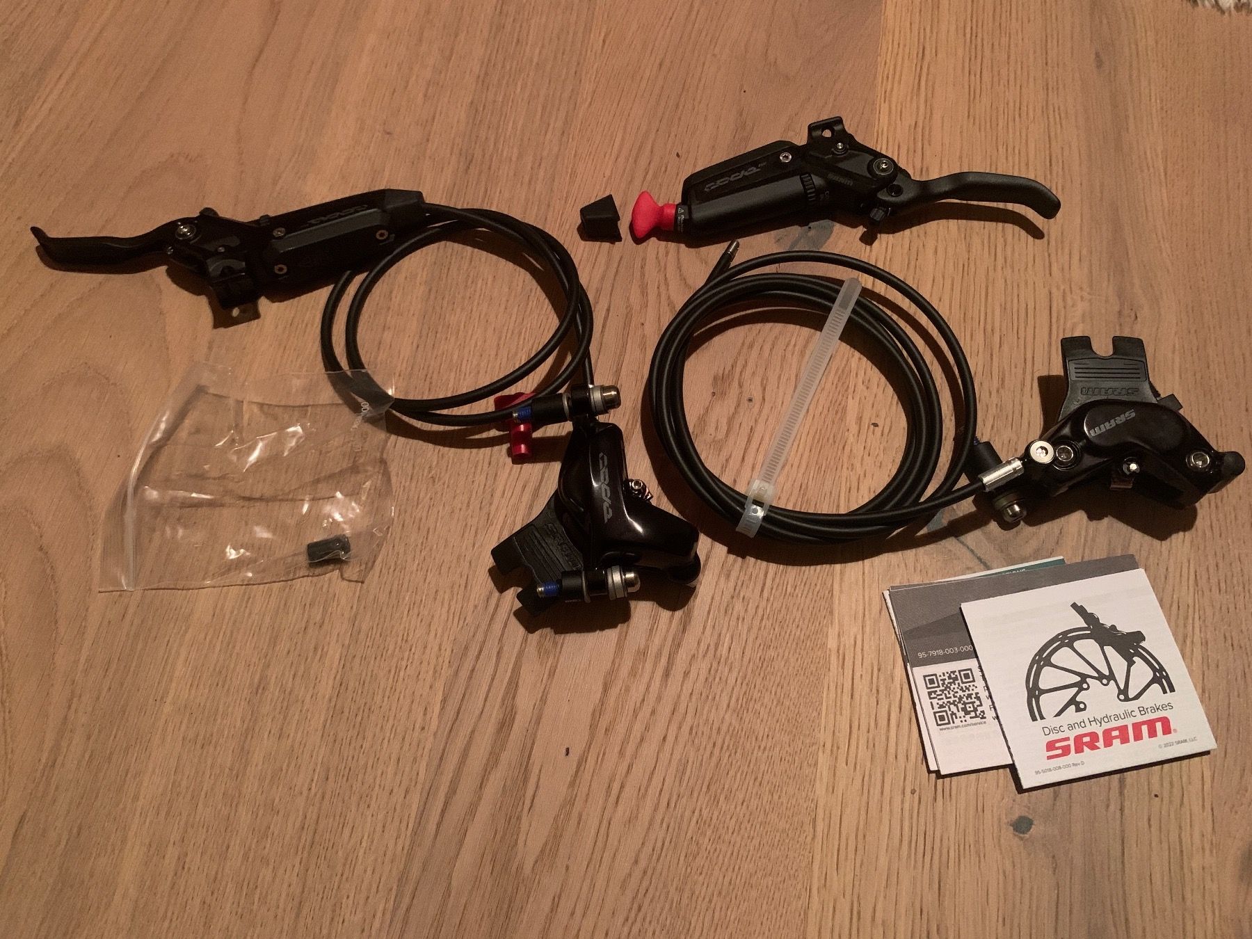 Sram Pezzi di ricambio: Sram CODE Stealth Silver Set HR & VR neu – Nuovo e nell'imballaggio originale da Kreuzlingen venduto da simon8pf 4