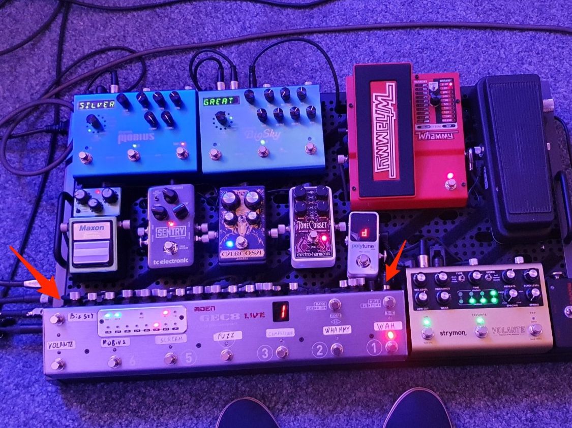 Musikinstrumente: MOEN GEC8 FX Switcher – Gebraucht aus Winterthur von G14n7uc4