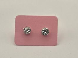 Glitzernde Ohrstecker gross – neu