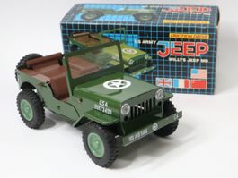 Ites Blechauto Willys Jeep unbespielt made in Tschechien