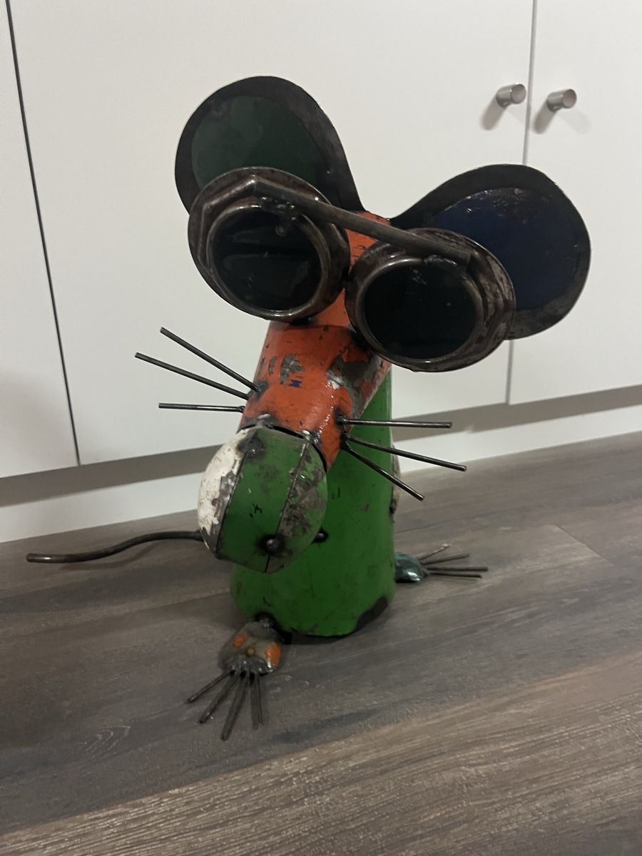 Sculture & Statue: Kunst aus NZ. Coole Metall Maus – Nuovo (secondo la descrizione) da Saanen venduto da SoniaMichaela 1