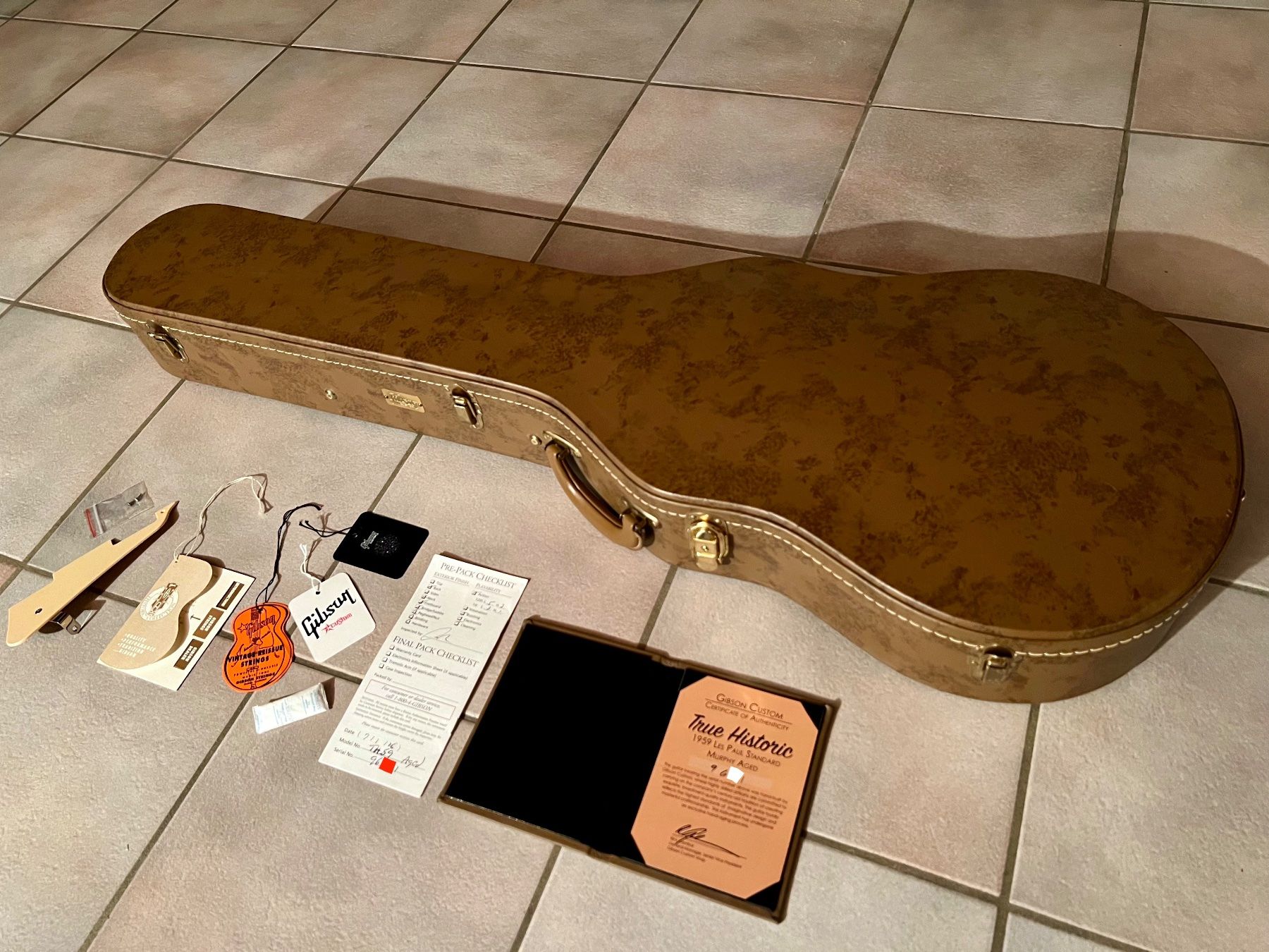 Gibson Strumenti musicali: GIBSON 59 CUSTOM TRUE HISTORIC LTD TOM MURPHY AGED SLASH AFD – Nuovo (secondo la descrizione) da Sion venduto da Hobby-mania 7