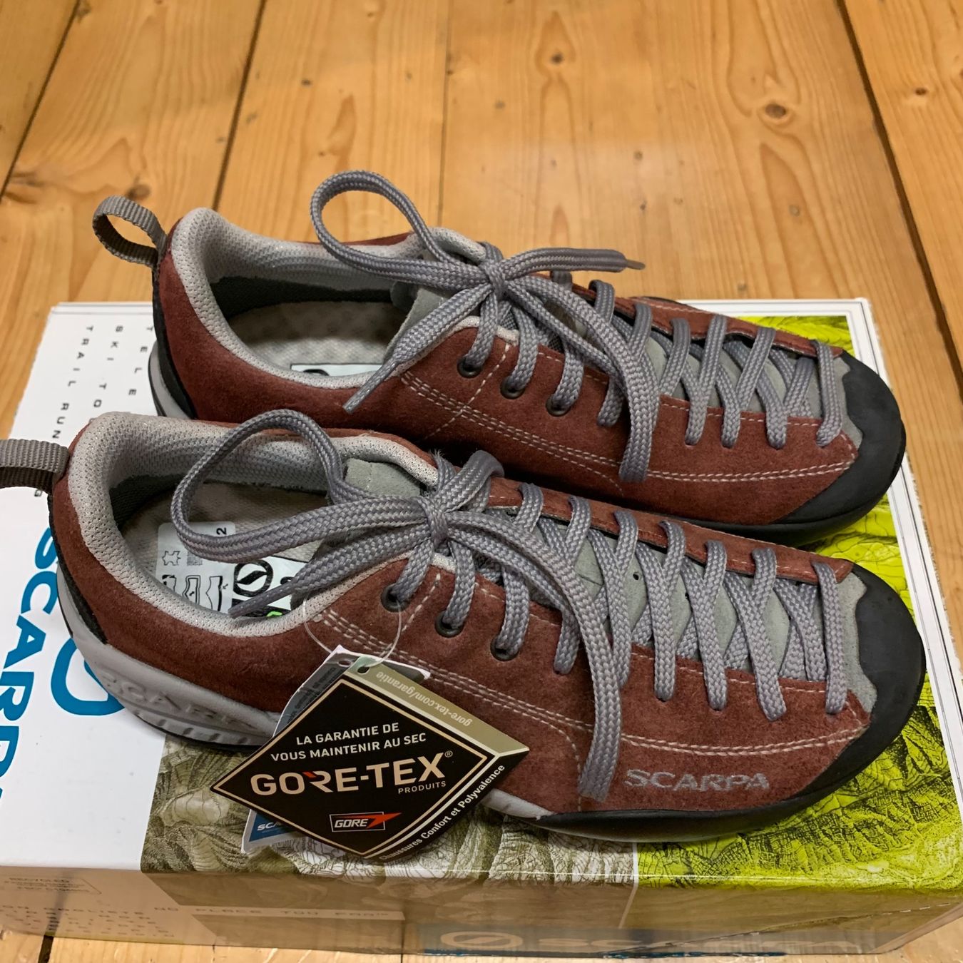 Scarpa Herrenschuhe: Scarpa Mojito GTX, Bordaux, 36 – Neu (gemäss Beschreibung) aus Küttigen von thoren77 3