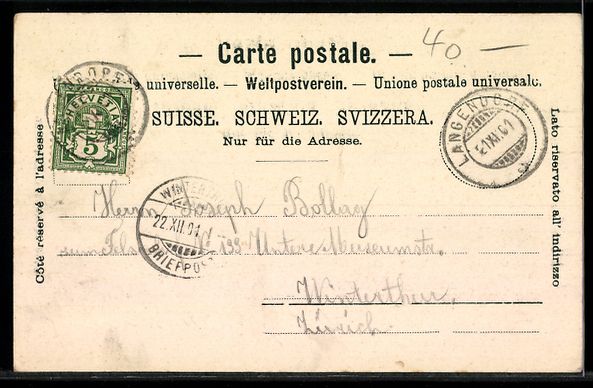 Cartoline postali: AK Solothurn, Stadtansicht am Flussufer – Usato da Berlin venduto da bartko-reher 1