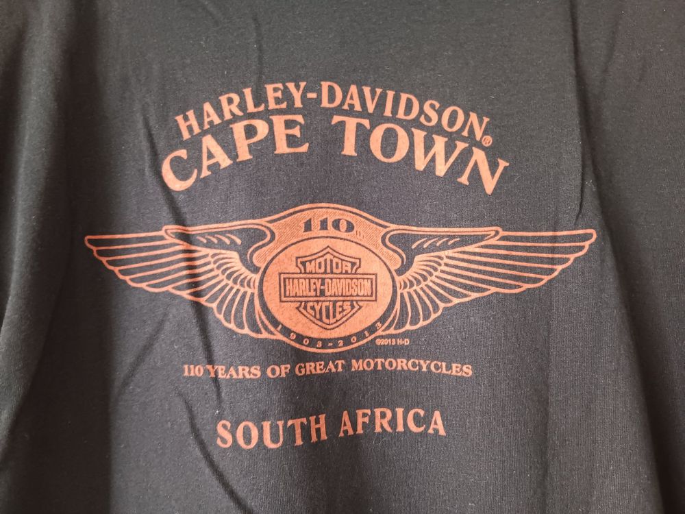 HARLEY DAVIDSON T-Shirt "CAPE TOWN SOUTH AFRICA" M (L EUR) 7