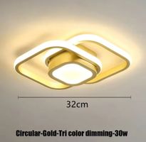 Plafonnier moderne à LEDs pour chambre salon couloir ect...