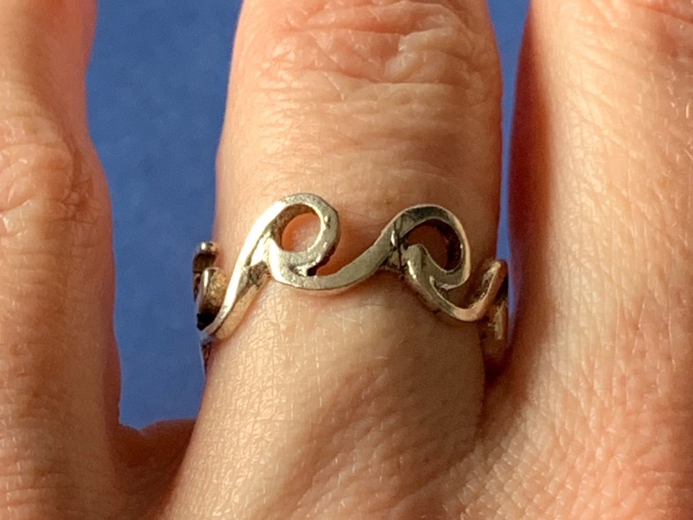 Anelli: Fingerring wellen wild (54/17) – Nuovo (secondo la descrizione) da Dittingen venduto da Bijoubelle