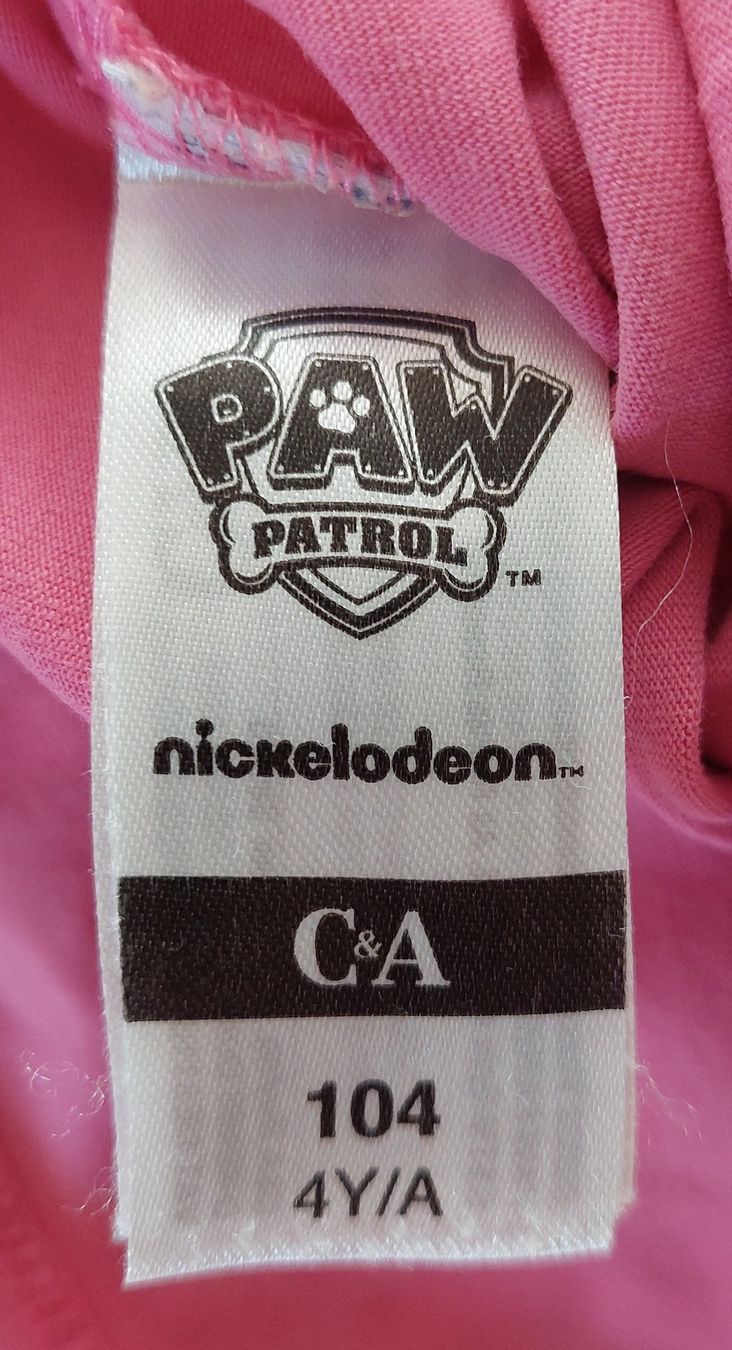 C&A Blusen, T-Shirts & Tops: TSHIRT  |  BAUMWOLLE  |  PAW PATROL - SKYE  |  Gr. 104 – Gebraucht aus Oberweningen von Feindesign 1