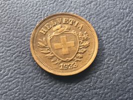1 Rappen 1933 VZ
