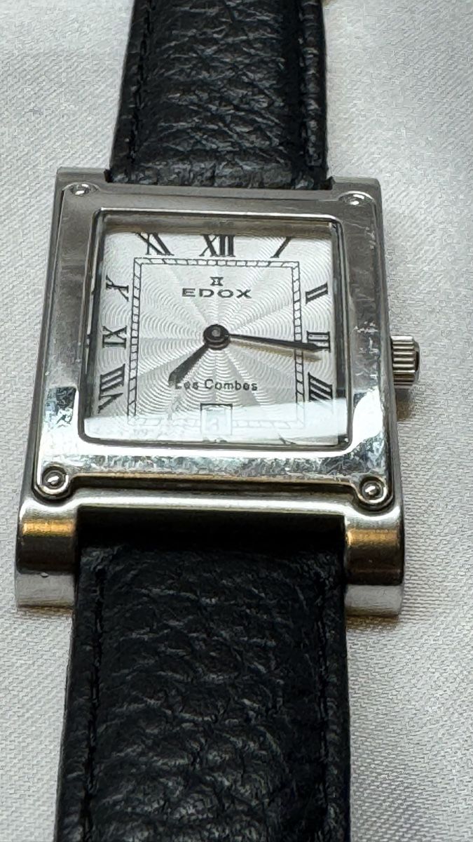 Edox Montres: Edox Les Combes unisex mit Datum Gut erhalten  – D'occasion à Untersiggenthal par TimeandShine 9