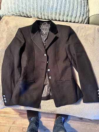 Turnierjacket schwarz, Gr.34 (S)