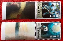 2X Irland Briefmarken mit Ungestempel
