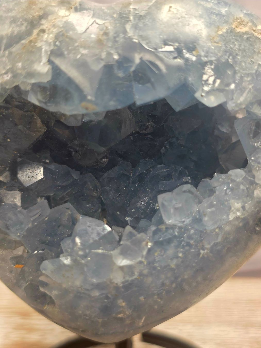 Minerali & Pietre curative: Celestit Herz 705g – Nuovo e nell'imballaggio originale da Matzingen venduto da Shay_Crystalz 1