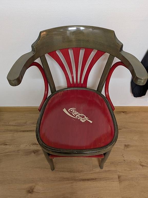 Chaises: Vintage Coca Cola Holzstuhl – D'occasion à Teufen AR par Zoolookoli 2