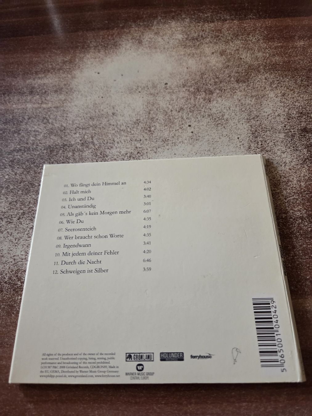 CDs: Philipp Poisel - Wo fängt dein Himmel an? – D'occasion à Wattenwil par Mage66 1