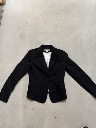 H&M Blazer, Gr. 36, schwarz