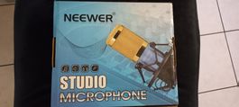 Neewer Studio Mikrofon Gold Broadcast Set NEU
