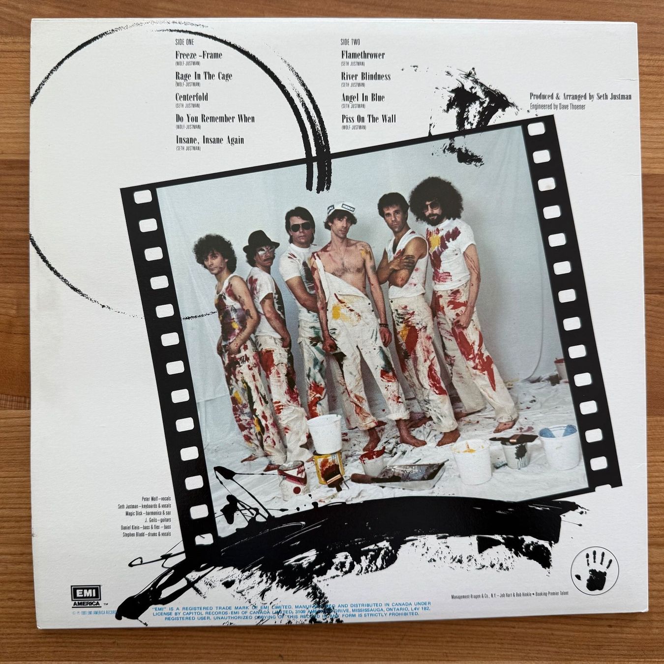 Dischi in vinile: THE J. GEILS BAND - FREEZE FRAME – Usato da Zürich venduto da fehlton 1