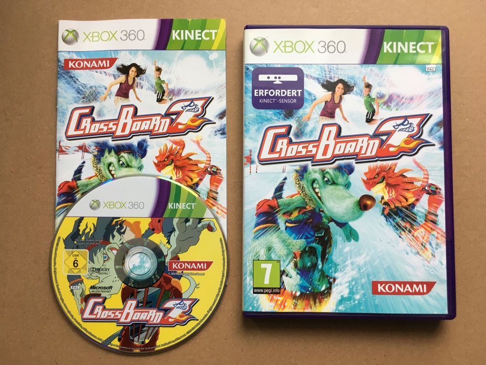Crossboard 7 X360 Kinect - [ Import Espagne ] - Jeux vidéo - Achat & prix