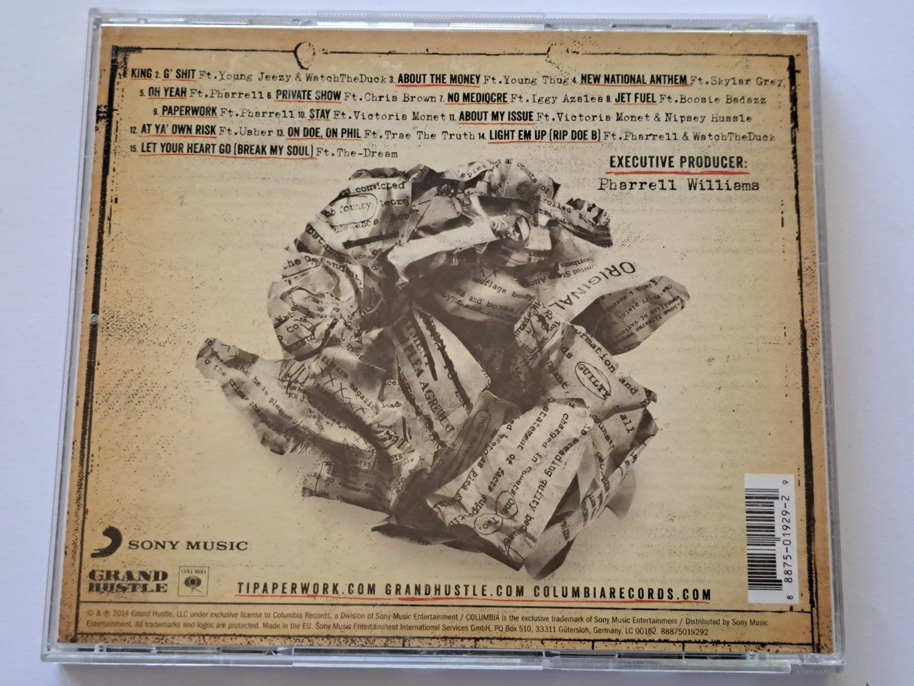 CDs: Cd T.I. - Paperwork Limited Edition – D'occasion à Pully par bro_n52j 1