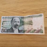 Banknote Mexico 500