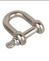 Schäkel gerade Ø 6 mm  INOX. Kostenfreie Zustellung!