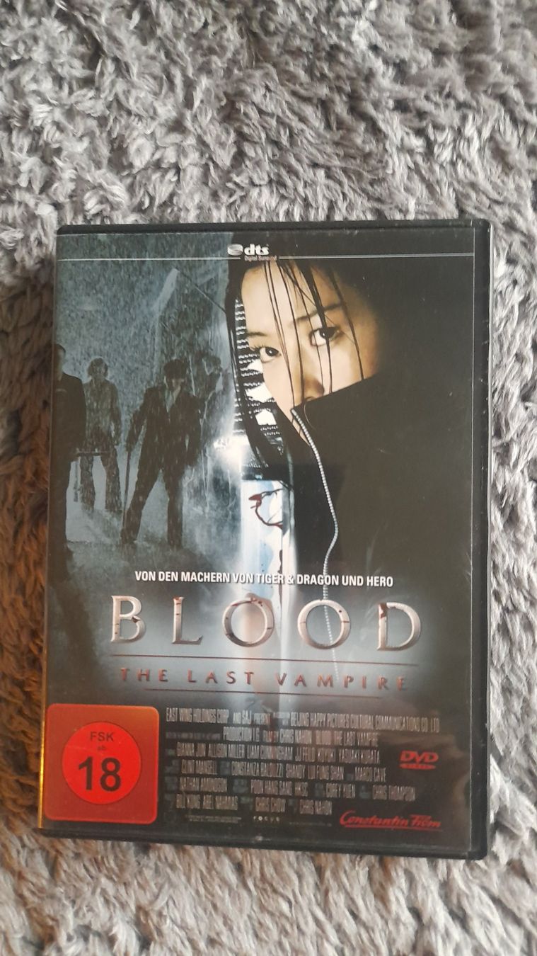 Tous les DVDs: BLOOD   THE LAST VAMPIRE   DVD – D'occasion à Wetzikon ZH par Ramones01