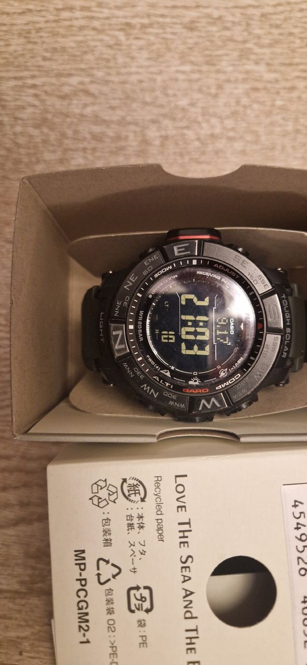 Casio Uhren: Casio protrek tough solar – Gebraucht aus Burgdorf von maj_swz8