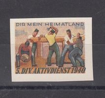 Kommandostäbe 55/2* 5.Div. Kat.100.-