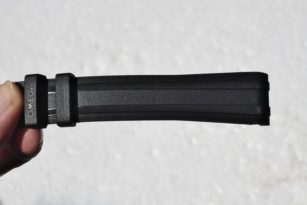 Omega Kautschukband XL zu Seamaster 300m Schwarze Keramik 3