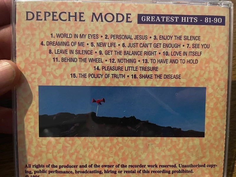 CDs: depeche mode Greatest Hits cd – D'occasion à Paradiso par dep_qf5s 2