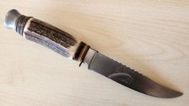 Hirschhornmesser, Jagdmesser, Outdoormesser, Vintage 23.5cm